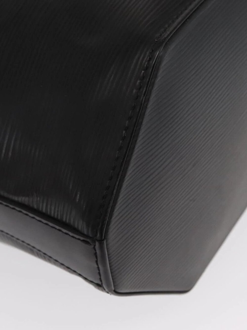 LOUIS VUITTON Epi Sac Depaule GM Shoulder Bag Black M80155 LV Auth 169288 - Picture 4 of 16